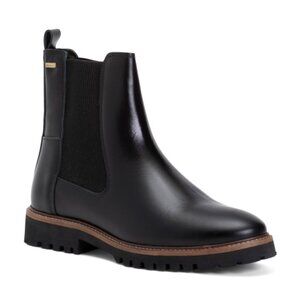 BARBOUR Leather Harmby Chelsea Boots